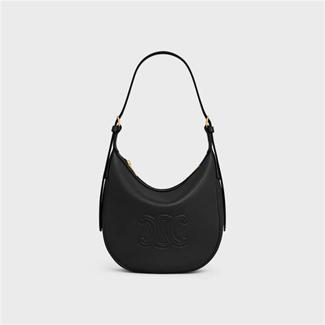 mini heloise celine|CELINE Supple Calfskin Small Triomphe Heloise Shoulder Bag .